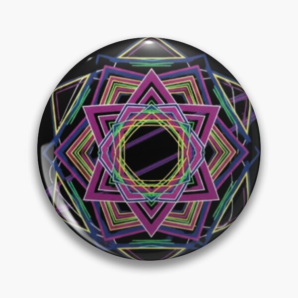 Item preview, Galactic Dreamscape – Neon Cosmic Mandala designed and sold by Dogandesighn.