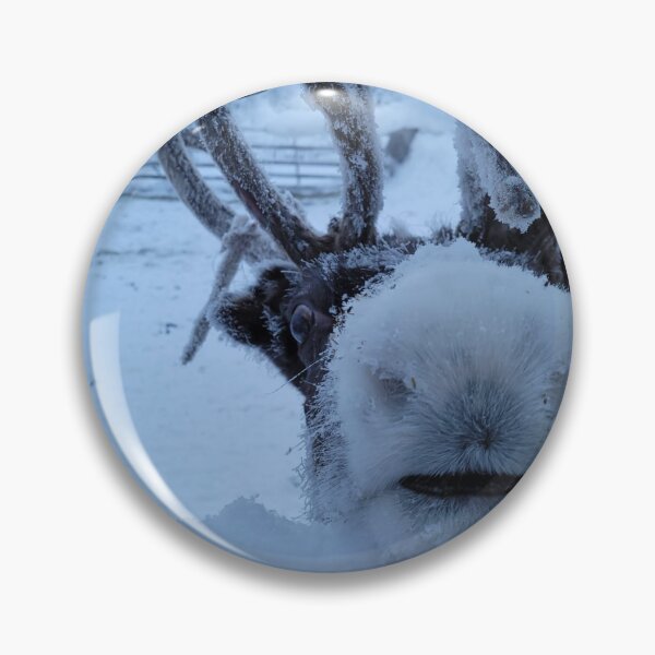 Item preview, Arctic Reindeer with Snowy Antlers designed and sold by Simply-Visual.
