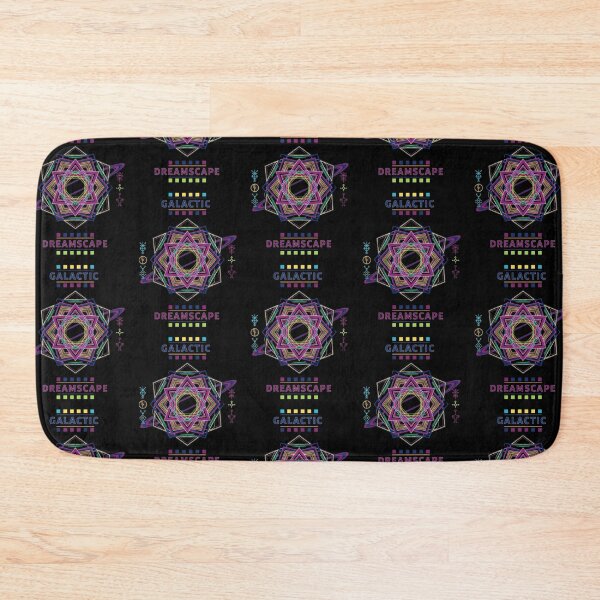Item preview, Galactic Dreamscape – Neon Cosmic Mandala designed and sold by Dogandesighn.