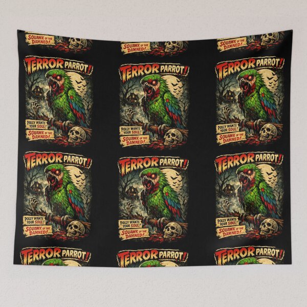 Item preview, Terror Parrot! designed and sold by DrawingAndText.