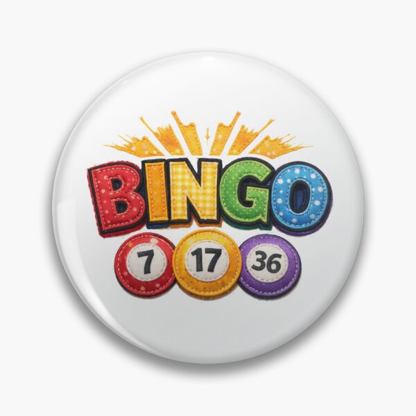 Item preview, BINGO Patchwork Appliqué – Sewn Fabric Style Game Night Shirt Design, Embroidery Look Graphic, Bingo Lover designed and sold by trieschman.