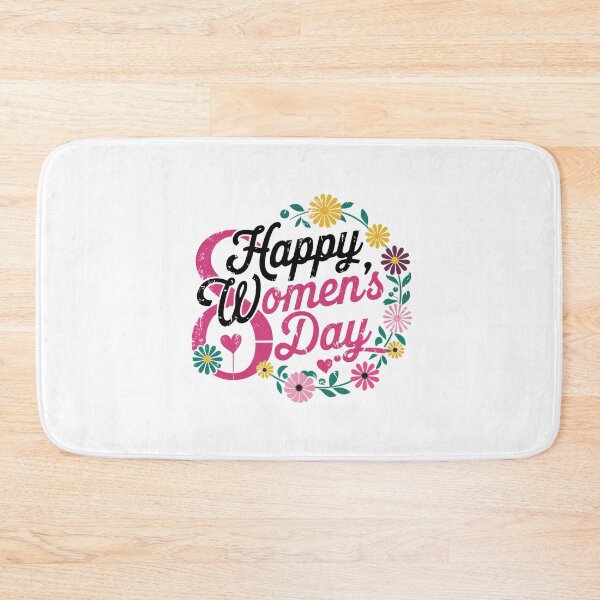 Item preview, Happy Women’s Day Floral Empowerment Design designed and sold by CleanDecor.