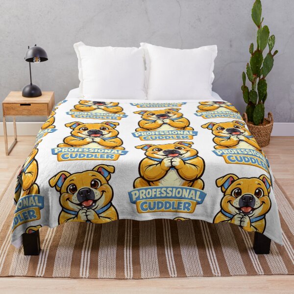 Item preview, Professional Cuddler Dog Illustration designed and sold by BestFriendTees.