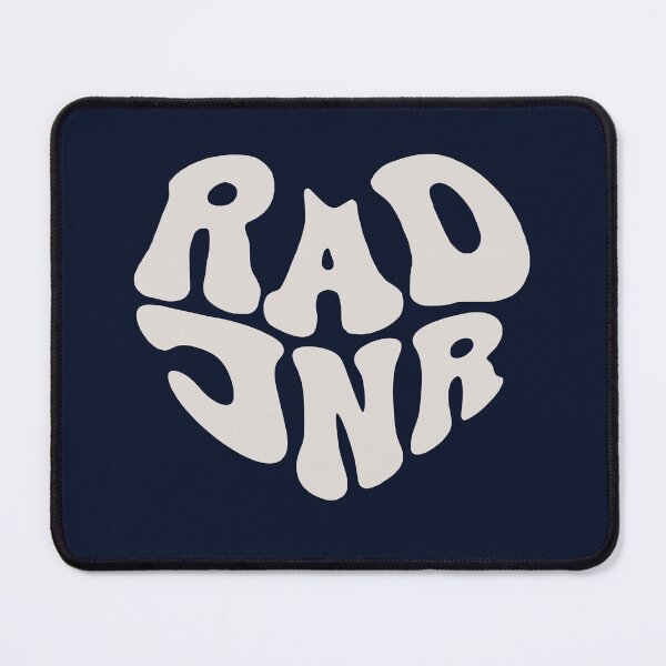 Item preview, Rad Junior Beige Heart Retro Typography designed and sold by WAMTEES.