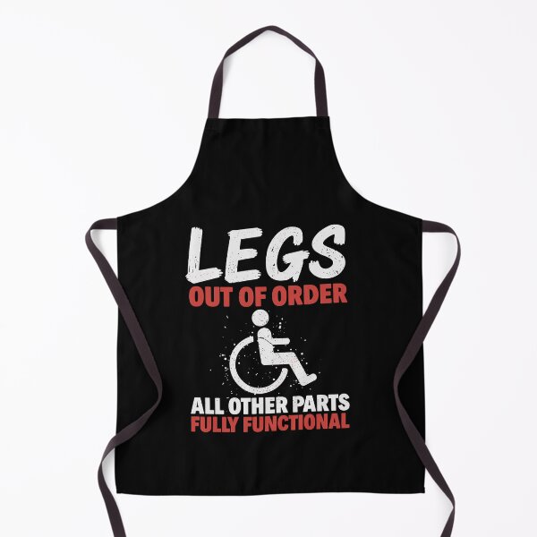 Item preview, Legs Out Of Order - Fully Functional Disability Humor designed and sold by Evaevonechi.
