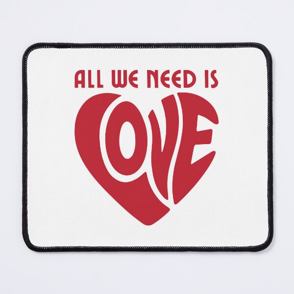 Item preview, All We Need Is Love Timeless Positive Quote designed and sold by CleanDecor.