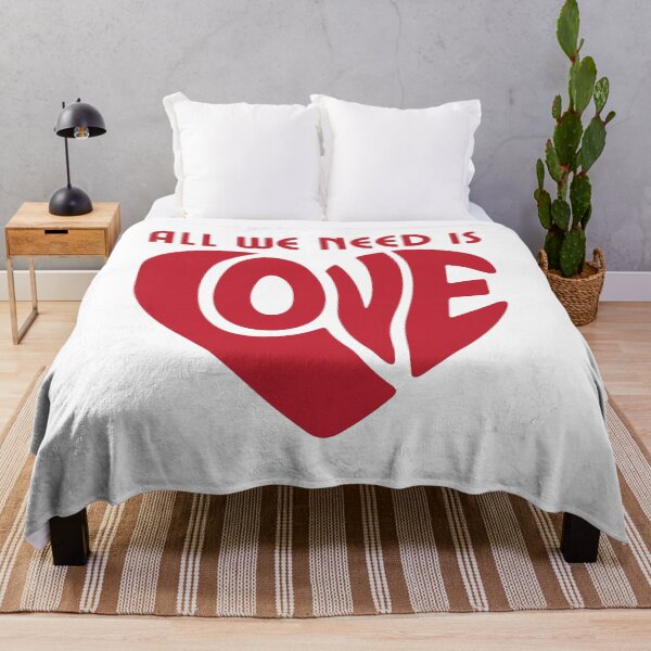 Item preview, All We Need Is Love Timeless Positive Quote designed and sold by CleanDecor.