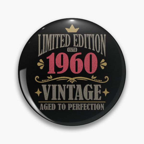 Item preview, 66th Birthday 66 Years Limited Edition Vintage 1960 designed and sold by eclecTEEq.
