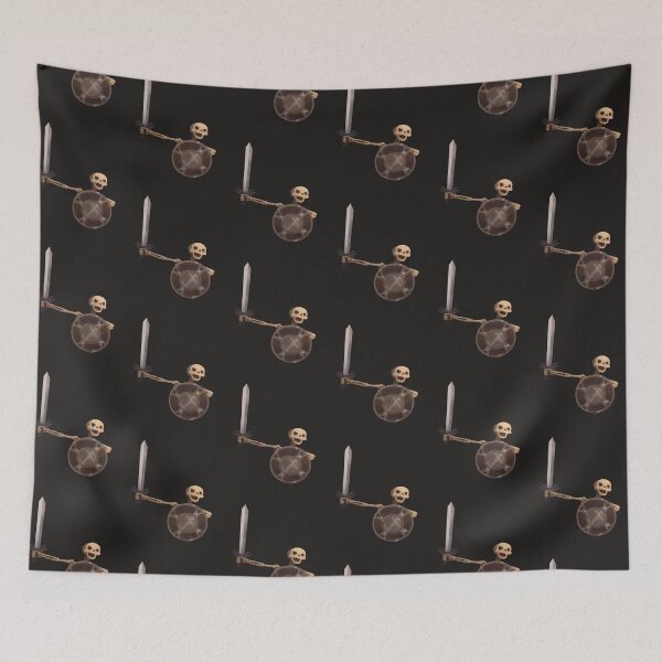 Item preview, Skeleton Banging Shield Meme designed and sold by Asutip.