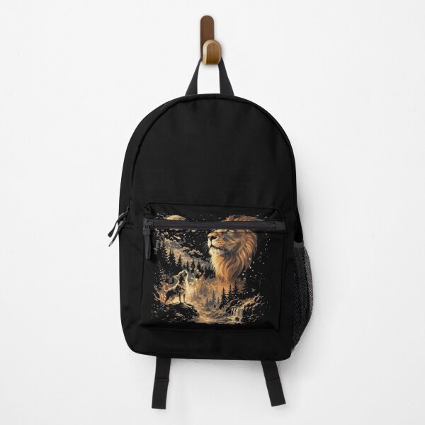 Item preview, Wild Spirit Lion - Celestial Forest and Wolf Double Exposure designed and sold by Evaevonechi.
