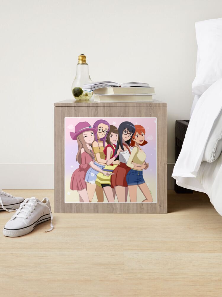 Digimon Adventure tri girls Tapestry by JubiaMaJo