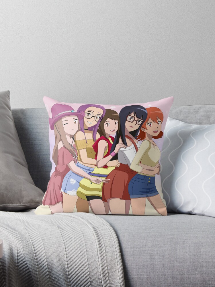 Digimon Adventure tri girls Tapestry by JubiaMaJo