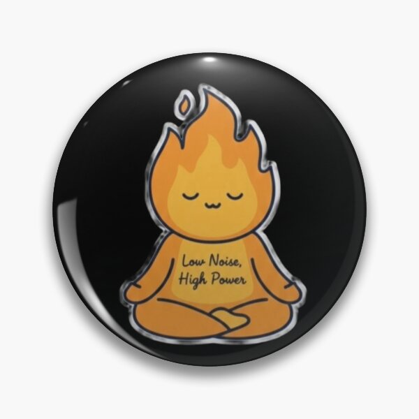 Item preview, Low Noise High Power Motivation Quote | Calm Discipline Mindset Design designed and sold by SV-Creation.