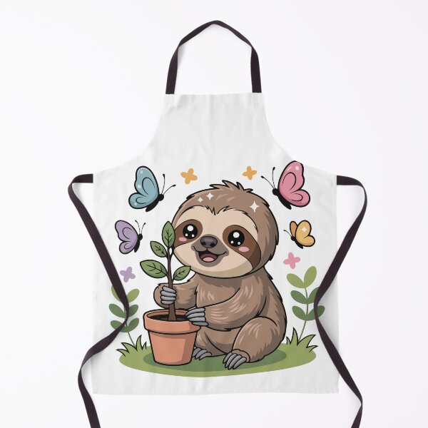 Item preview, Sloth with Butterflies designed and sold by jkrphoto.