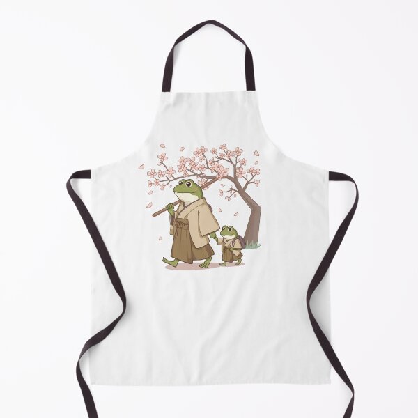 Item preview, Frog & Toad Samurai Frogs Walking in Spring Cherry Blossoms designed and sold by SOUFIANE1991.