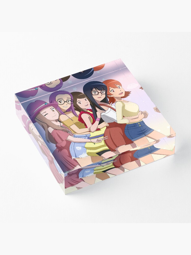 Digimon Adventure tri girls Tapestry by JubiaMaJo