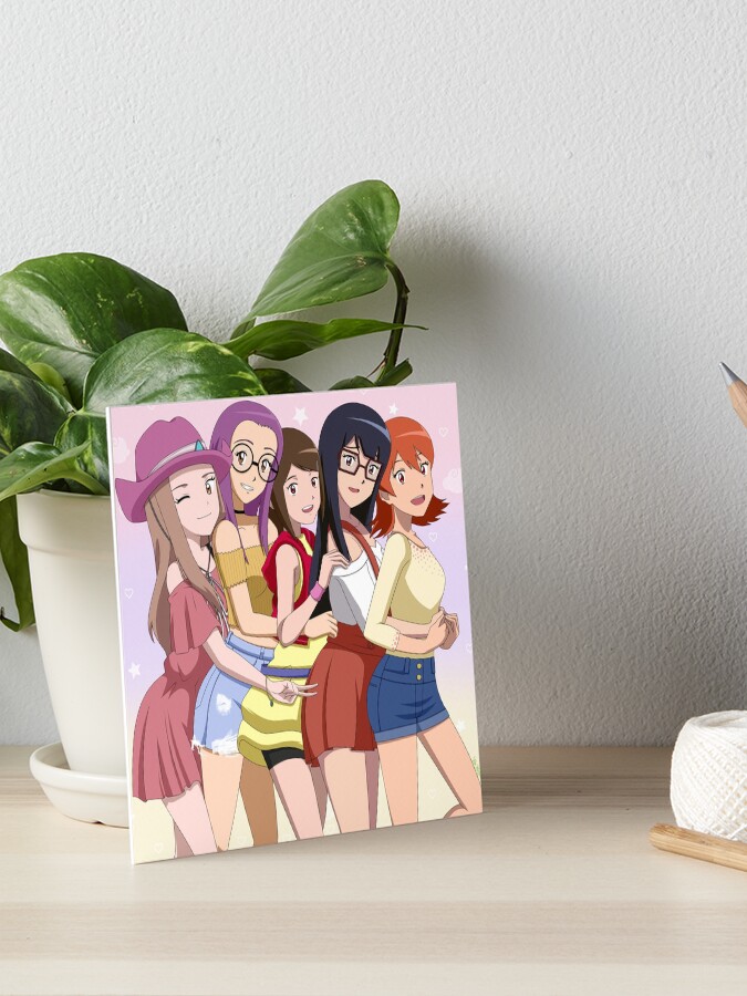 Digimon Adventure tri girls Tapestry by JubiaMaJo