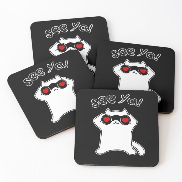 Item preview, See ya cat  designed and sold by eri-morie.