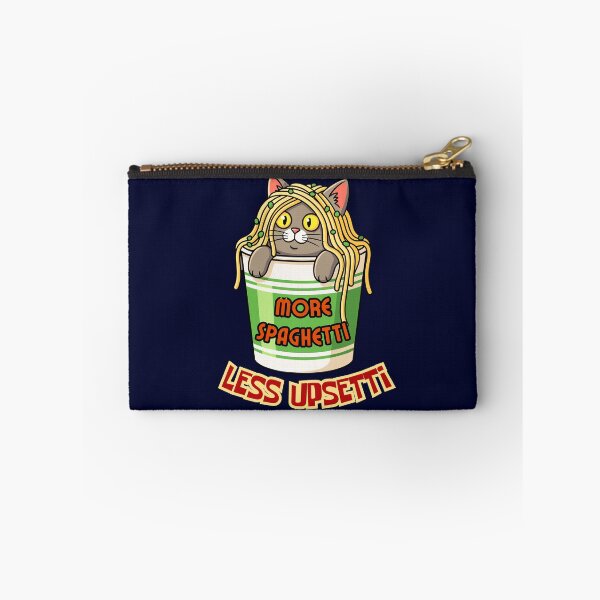 Item preview, Funny Cat More Spaghetti Less Upsetti Italian Food Lover designed and sold by Zayavca.