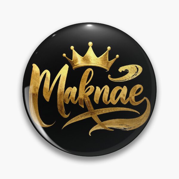 Item preview, Golden maknae with crown - youngest - korean hangul kpop golden maknae designed and sold by LiskoDesign.