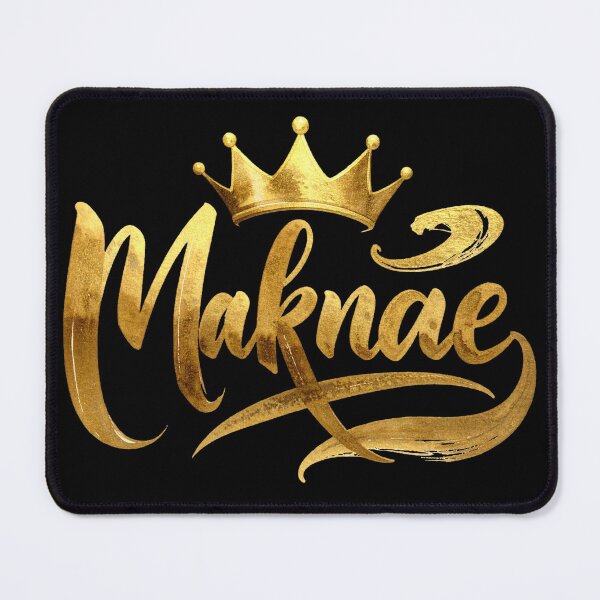Item preview, Golden maknae with crown - youngest - korean hangul kpop golden maknae designed and sold by LiskoDesign.