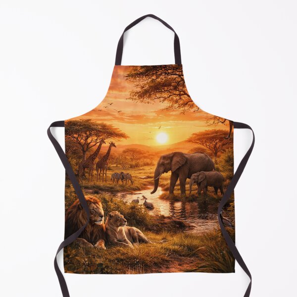 Item preview, Golden Sunset in the African Savanna designed and sold by JuViRo.