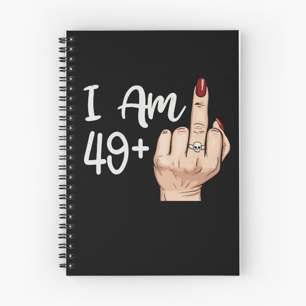 Item preview, I Am 49+1 Middle Finger - Funny 50th Birthday Sarcasm designed and sold by Evaevonechi.