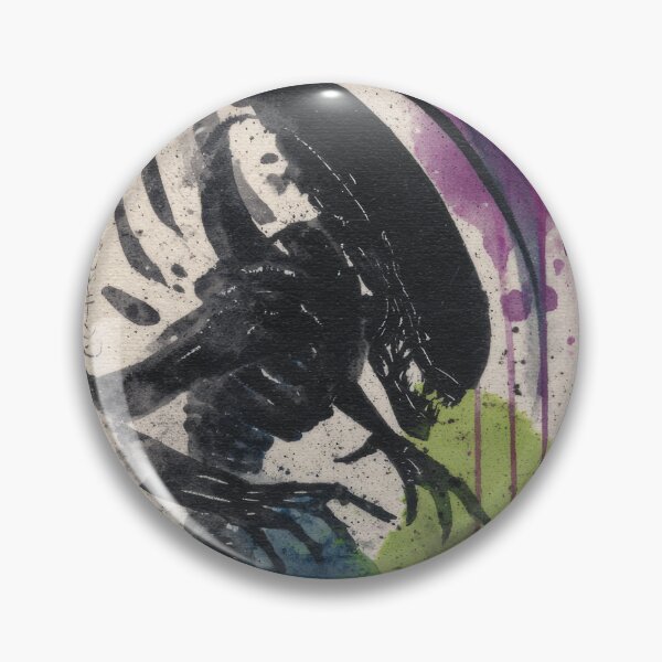Item preview, Xenomorph Sumi-e  designed and sold by AnimeArsenalPrints.