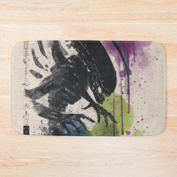 Item preview, Xenomorph Sumi-e  designed and sold by AnimeArsenalPrints.