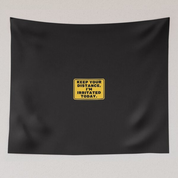 Item preview, Keep your distance, I'm angry today. designed and sold by dludesign.