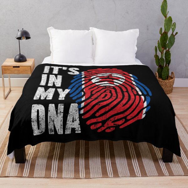 Item preview, IT'S IN MY DNA North Korea Flag Roots designed and sold by CosmoKitsch.