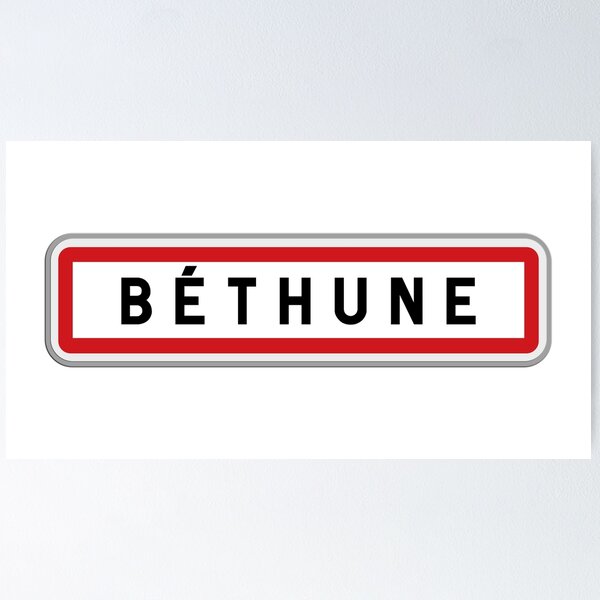 Item preview, Béthune Town Entrance Sign – Pas-de-Calais, Hauts-de-France designed and sold by Panneaux et signalisations - NPOITEVIN.