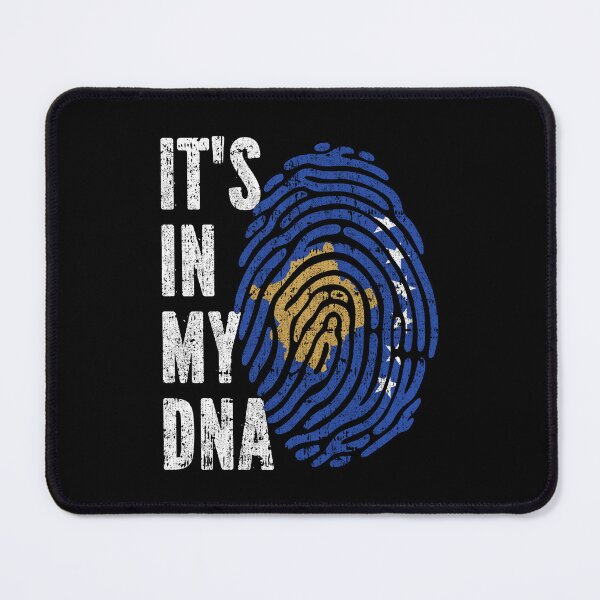 Item preview, IT'S IN MY DNA Kosovo Flag Roots designed and sold by CosmoKitsch.