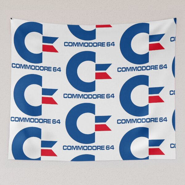 Item preview, Commodore 64 vintage logo designed and sold by WhiteShirtGuy.