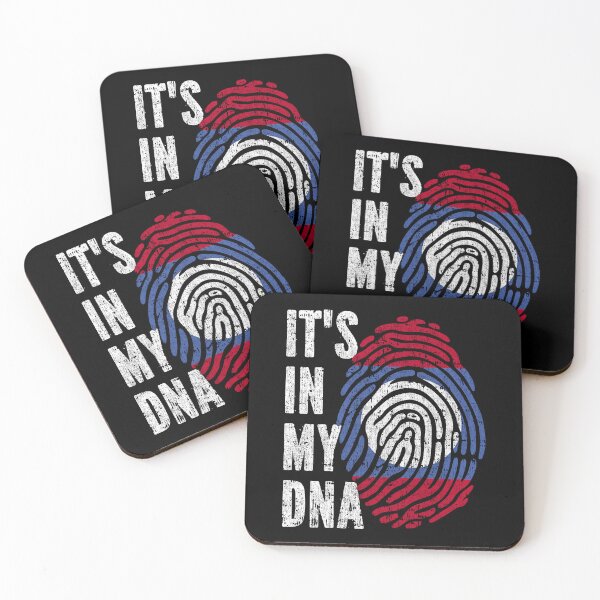 Item preview, IT'S IN MY DNA Laos Flag Roots designed and sold by CosmoKitsch.