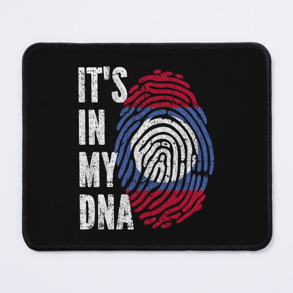 Item preview, IT'S IN MY DNA Laos Flag Roots designed and sold by CosmoKitsch.