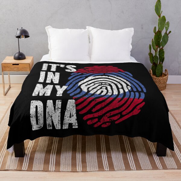Item preview, IT'S IN MY DNA Laos Flag Roots designed and sold by CosmoKitsch.
