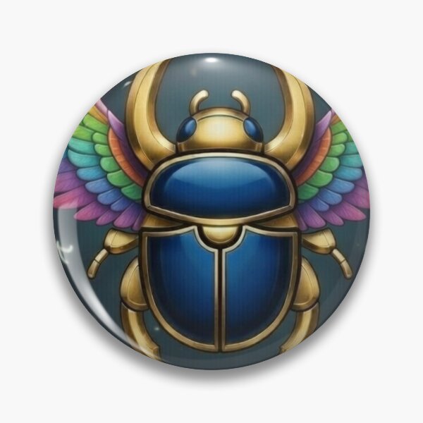Item preview, Scarab Beetle – Ancient Egyptian Symbol of Rebirth, Protection & Transformation designed and sold by BlackStarsCreations.