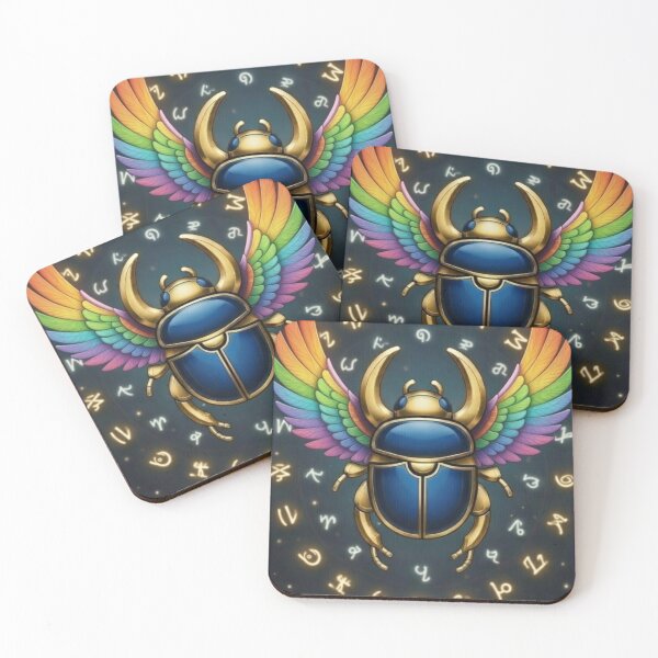 Item preview, Scarab Beetle – Ancient Egyptian Symbol of Rebirth, Protection & Transformation designed and sold by BlackStarsCreations.
