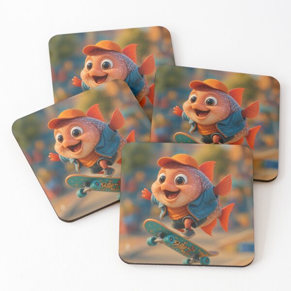 Item preview, Skater Opah Fish designed and sold by Sillytoe.