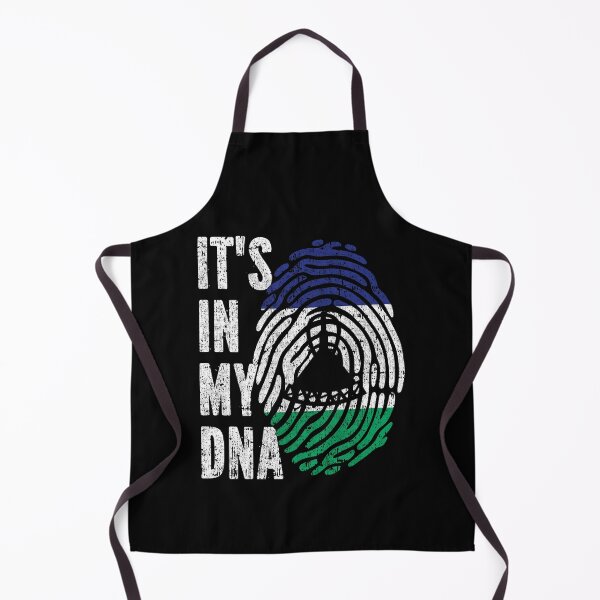 Item preview, IT'S IN MY DNA Lesotho Flag Roots designed and sold by CosmoKitsch.