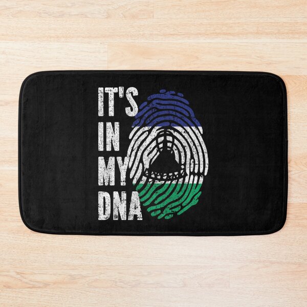 Item preview, IT'S IN MY DNA Lesotho Flag Roots designed and sold by CosmoKitsch.