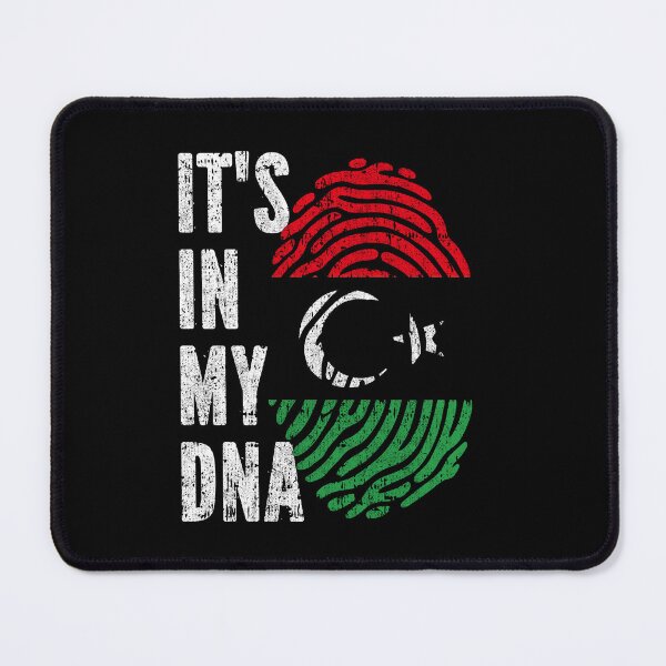 Item preview, IT'S IN MY DNA Libya Flag Roots designed and sold by CosmoKitsch.