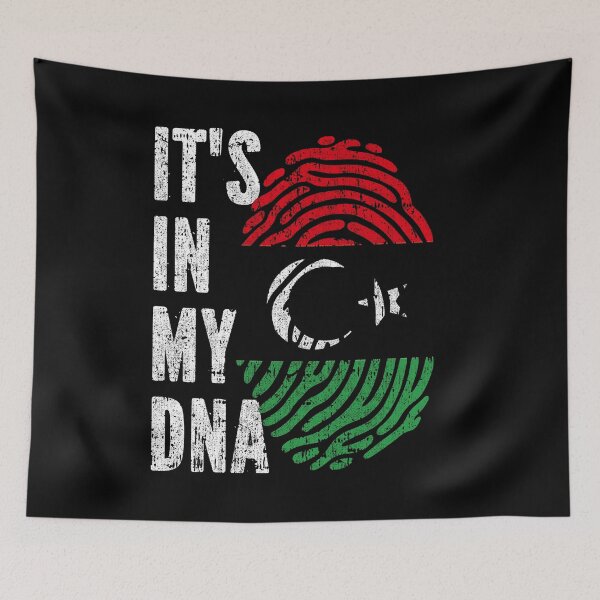 Item preview, IT'S IN MY DNA Libya Flag Roots designed and sold by CosmoKitsch.