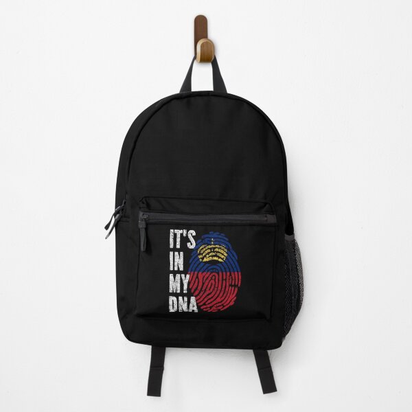 Item preview, IT'S IN MY DNA Liechtenstein Flag Roots designed and sold by CosmoKitsch.