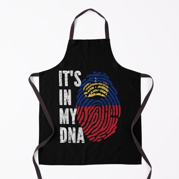 Item preview, IT'S IN MY DNA Liechtenstein Flag Roots designed and sold by CosmoKitsch.