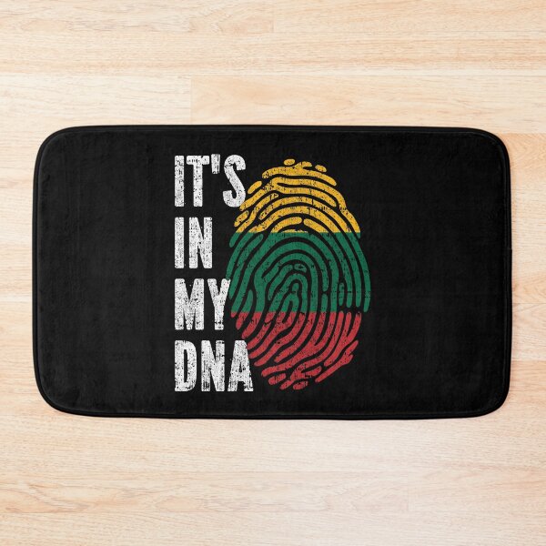 Item preview, IT'S IN MY DNA Lithuania Flag Roots designed and sold by CosmoKitsch.