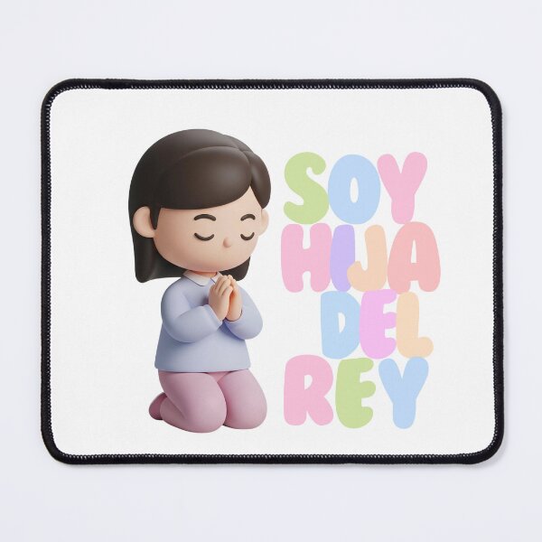 Item preview, Soy Hija del Rey | Diseño Cristiano Dulce en Colores Pastel designed and sold by kmiDigitalHub.