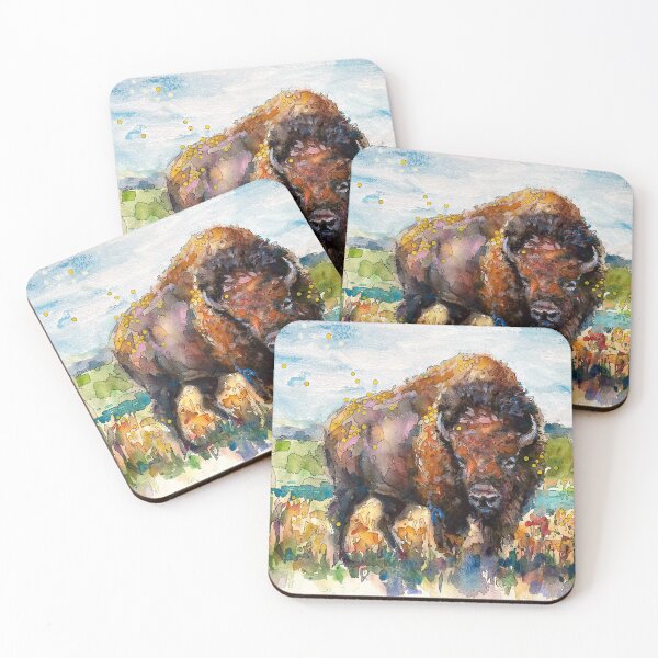 Item preview, Where the Buffalo Roam designed and sold by Eva Crawford.