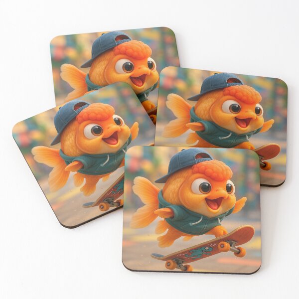 Item preview, Skater Oranda Goldfish designed and sold by Sillytoe.